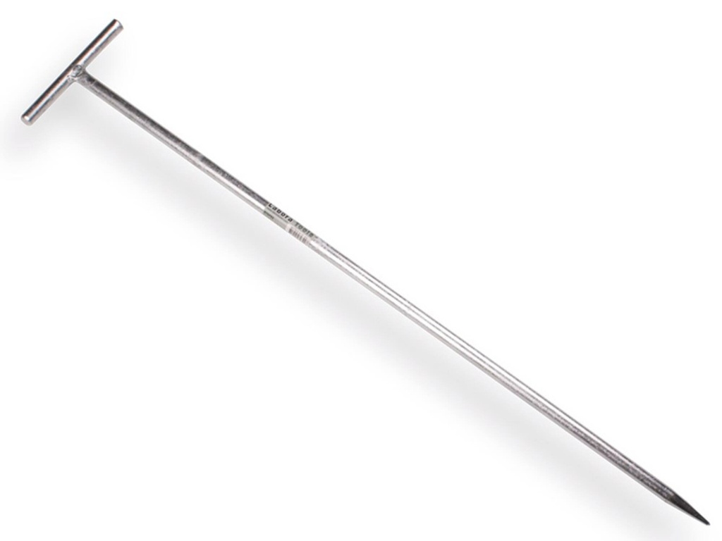 Draadpen LABORA, lengte 800 mm, diameter ø 14 mm, verzinkt met T-kop