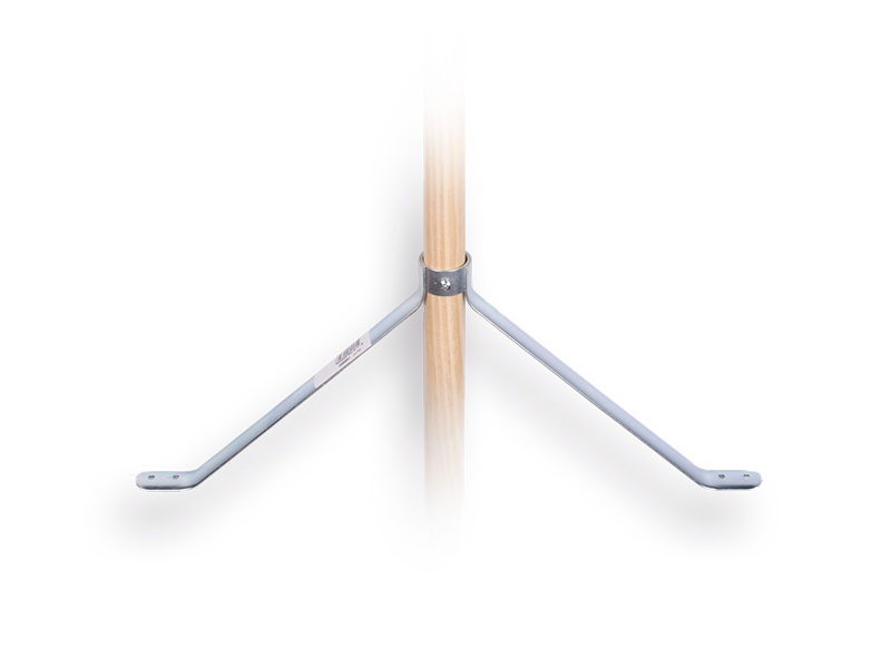 [8712129926506] Stokhouder solide 45x19 cm voor steel 28 mm