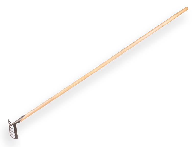 Schoffelhark De Wit, 20 cm breed met essen steel 170 cm