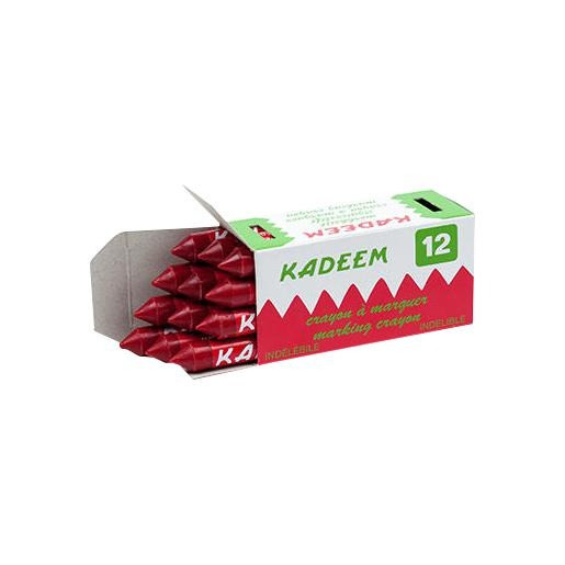 kadeem merkkrijt rood