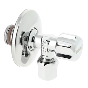 [8717845999773] BONFIX Hoekstopkraan verchroomd 1/2" x 10 mm met rozet