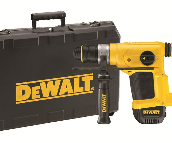 [D25430K] Dewalt D25430K 1000W 4KG SDS-PLUS BEITELHAMER 4.2J
Stevige draagkoffer