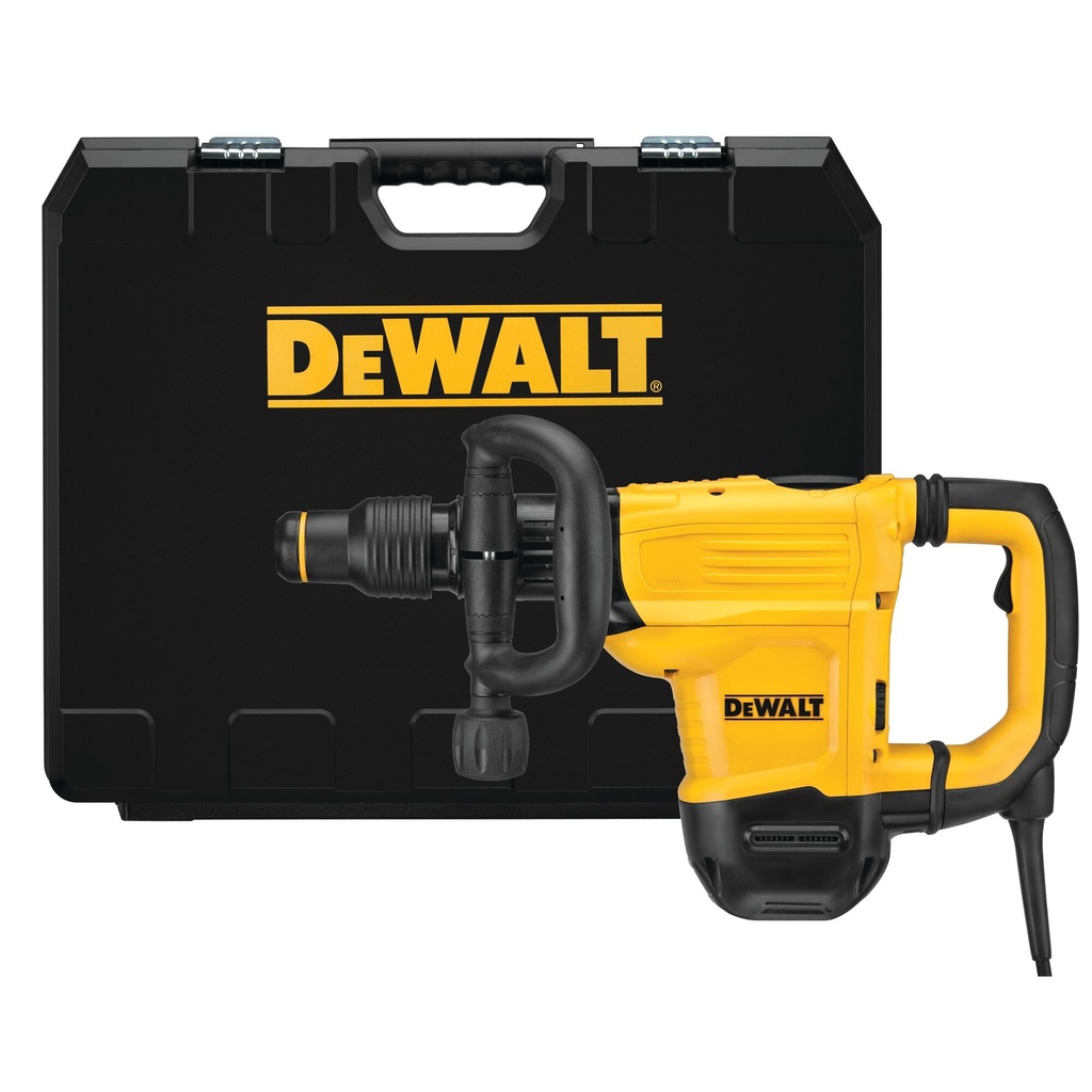 Dewalt D25832K 1350W 6.1KG SDS-MAX BEITELHAMER 10.5J
Stevige draagkoffer