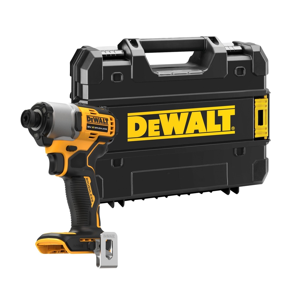 [DCF840NT] Dewalt DCF840NT 18V XR BRUSHLESS SLAGSCHROEVENDRAAIER
zonder accu’s en lader in TSTAK koffer
