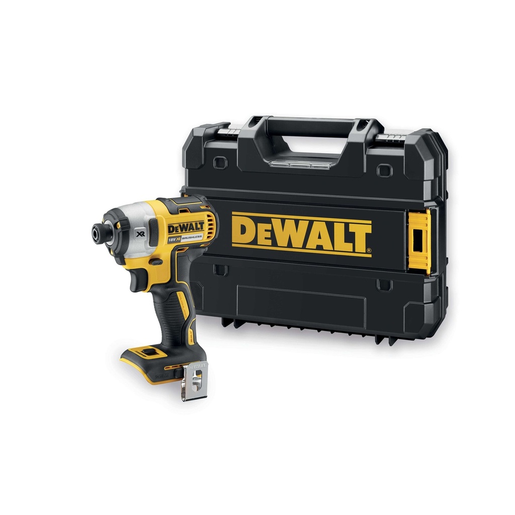 [DCF887NT] Dewalt DCF887NT 18V XR BRUSHLESS SLAGSCHROEVENDRAAIER
zonder accu’s en lader in TSTAK koffer