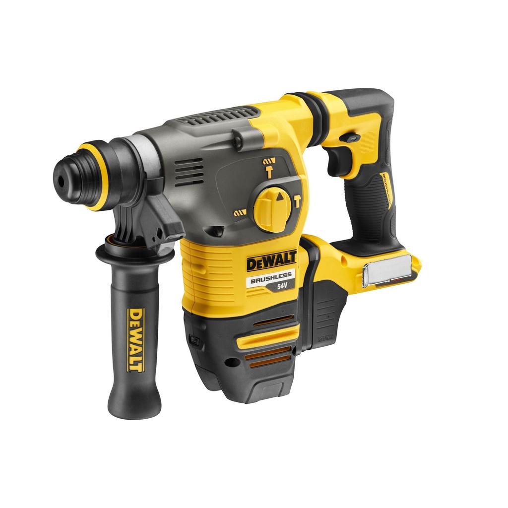 Dewalt DCH323NT 54V XR FLEXVOLT SDS-PLUS BRUSHLESS COMBIHAMER 2.8J
zonder accu’s en snellader in TSTAK koffer