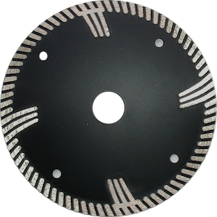 SZ 125mm TU met schutsegment universeel blauw