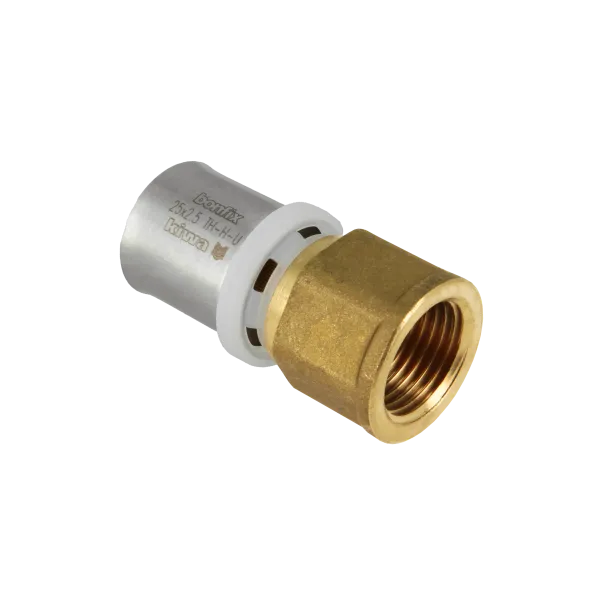 Alu-pers Schroefbus 1" x 25 mm